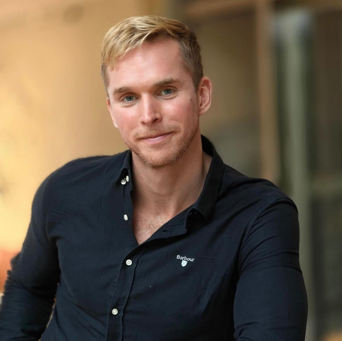 Profile portrait of the designer